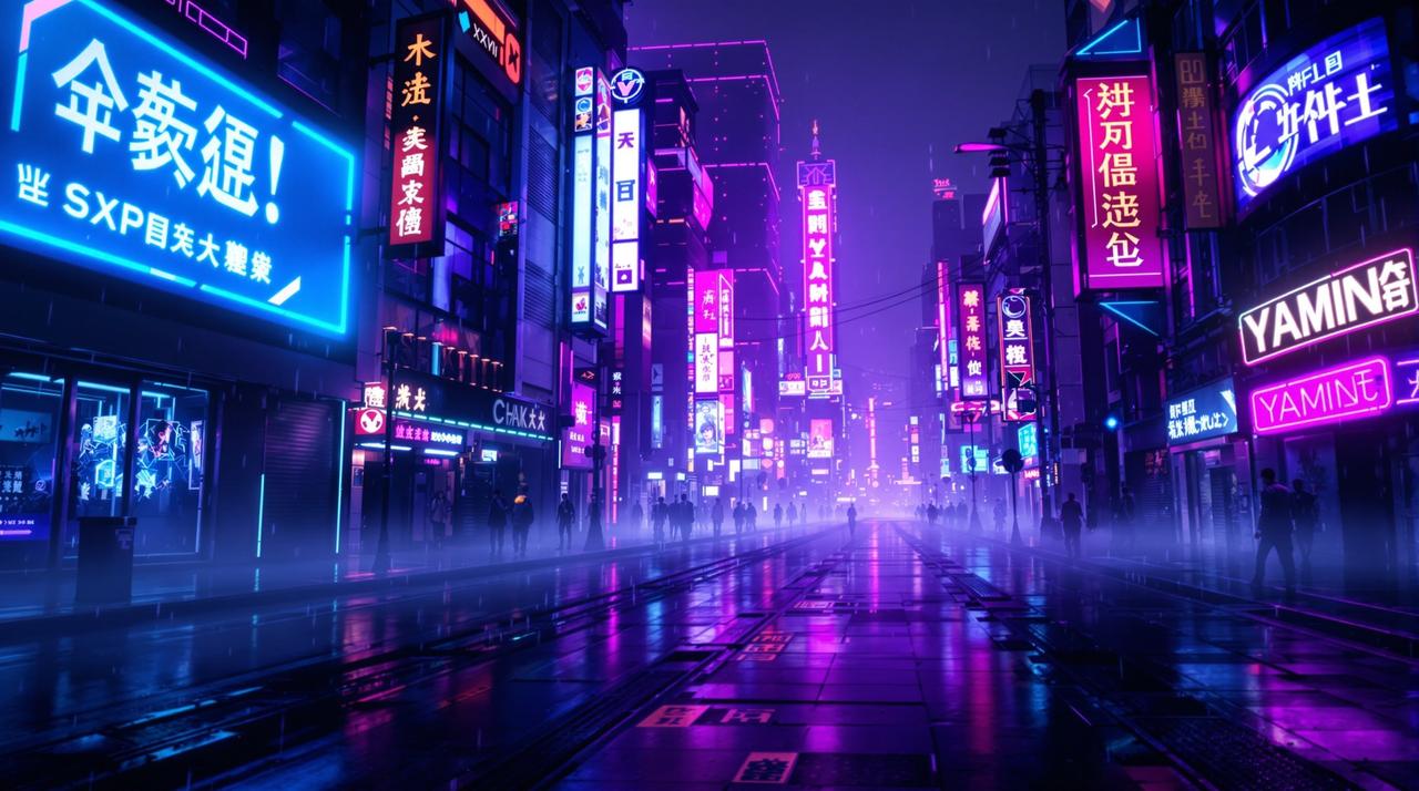四色影院1080P：赛博朋克都市漫游